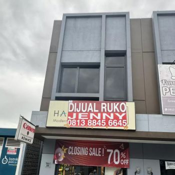 Ruko 2 lantai Avenix 92 dekat Atmajaya BSD