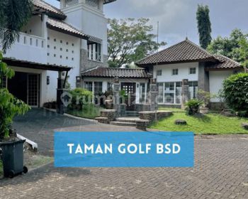 Rumah Private Pool Dalam Cluster Elit Bsd Tangerang