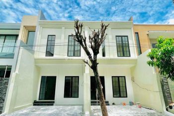 Jual Rumah Baru Modern Minimalis Graha Santoso 2 Lt Dekat Ke Merr