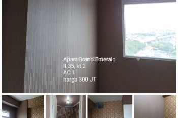 Apartemen 2 BR Siap Huni Harga Ekonomis di Grand Emerald 72641 Ds