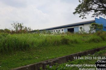 Disewa Lahan Tanah Kosong di Delta Silicon, Cikarang, Shm, Siap Dibangun Gudang