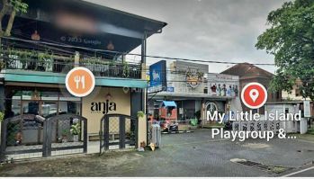 Sewa Resto/Ruko 2 lantai di jl Wilis, Malang sebelah Montessori