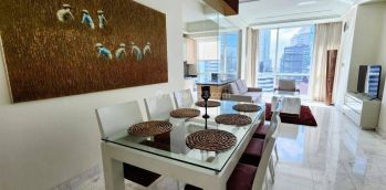 APARTEMEN THE PEAK SUDIRMAN 3 BEDROOM FULLY FURNISHED BAGUS
