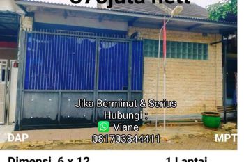 RUMAH DKT MENGANTI GRESIK KEDANYANG MURAH 375JT SIAP HUNI