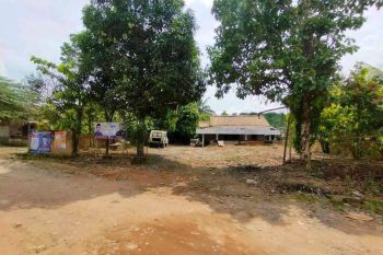 Dijual Lahan Tanah Dan Bangunan Rumah Beserta Sumur Bor boran Air Bersih Di