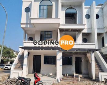 Dijual Rumah Golf Island Pik 5x12,5, 3 Lantai, Hoek, Brand New