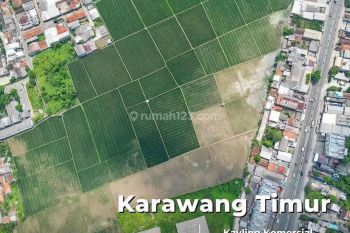 Dijual Lahan Komersil Murah di Karawang Timur 5 Menit Exit Tol Karawang Timur