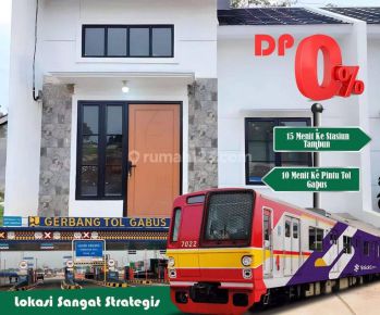 Rumah baru cluster termurah di dekat stasiun tqmbun