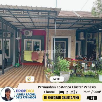 Disewakan rumah batam centre costarica semi furnished