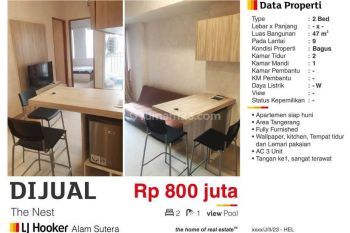 Apartment The Nest Daerah Karang Tengah Tangerang