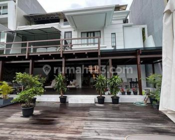 Rumah Pantai Mutiara Modern Luxury Dengan Privat Dermaga Luas 425m2 Full