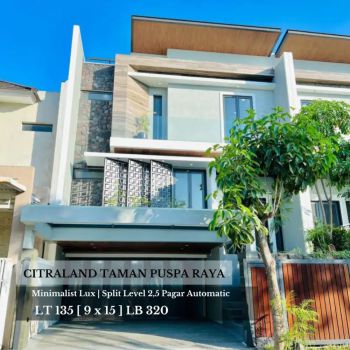 Dijual Baru Minimalis Lux Smart Home TPR Citraland