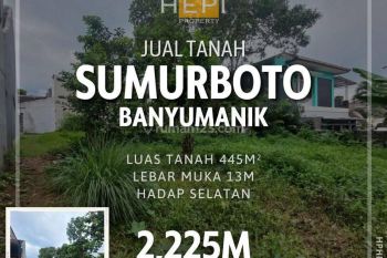 Kavling Siap Bangun Sumurboto, Banyumanik Lingkungan Banyak Kos