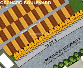 Sewa Soho Orchard 3 Lantai Boulevard 8x18 Pik 2
