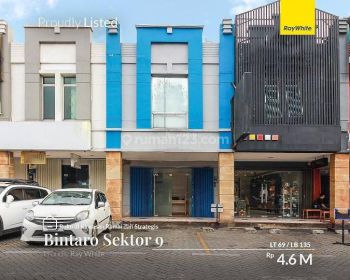 Dijual Ruko Siap Pakai, Lokasi Strategis Dekat Pinggir Jalan Raya