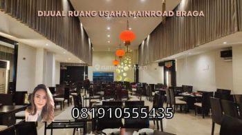 Dijual Ruang Usaha Mainroad Braga