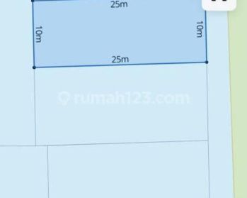 Lahan Luas 250m2 Aspek Perumahan Lokasi Tukad Badung Renon
