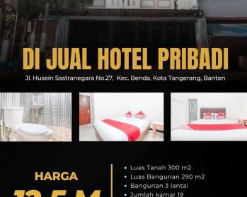 Sell Hotel: DIJUAL HOTEL PRIBADI