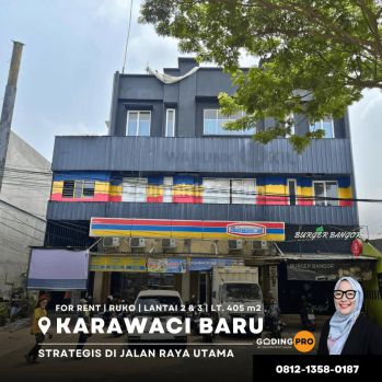 Disewakan Ruko Gandeng Lantai 2 3 di Jl Beringin Raya, Karawaci