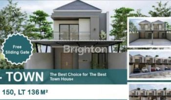 TOWNHOUSE MEWAH LOKASI STRATEGIS