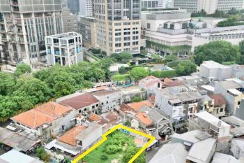 Tanah di Tanah Abang, Jakarta Pusat HGB 432 m²