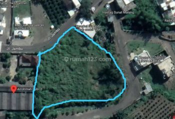 Jual Cepat Tanah Strategis Poros Jalan Raya Jambu Ar Rohmah
