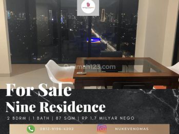 For Sale Apartement 9 Residence 2 BR Unfurnished Bagus