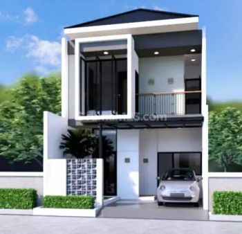 S318b Rumah Baru Modern Murah di Cluster Lubang Buaya Jakarta Timur