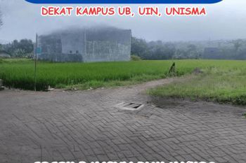 Tanah Siap Bangun Sebelah Taman Merjosari Malang