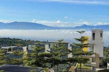 Vila premium 3 lt strategis view gunung ada sewa mangmnt shm