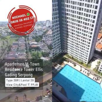 Apartemen Di M-Town Residence 3BR Gading Serpong