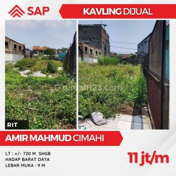 KAVLING BAWA CUAN LOKASI STRATEGIS di AMIR MAHMUD CIMAHI KOTA BANDUNG