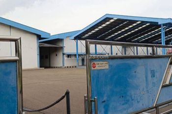 Tanah beserta gudang di kawasan industri jababeka