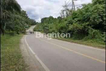DI TANAH PINGGIR JALAN BESAR POROS SAMARINDA - BONTANG KILO 48. SURAT SHM Sangat