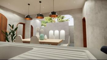 villa disewakan fully furnish sanur bali