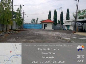 Lahan Ex Pabrik Jetis Mojokerto, Strategis, 0 Jalan Raya Provinsi