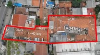 Tanah Kavling Tanah Kavling Luas & Strategis di Kopo Mainroad (Dekat Gerbang Tol