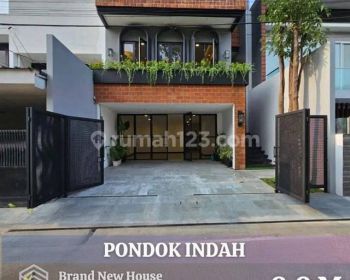 Dijual Brand New House Di Pondok Indah 3 Lantai Unfurnished Shm - Sertifikat Hak