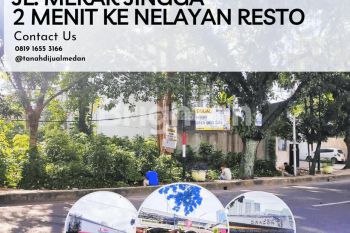 Tanah Inti Kota Jl Merak Jingga 2 Menit Ke Nelayan Restaurant dan 2 menit ke