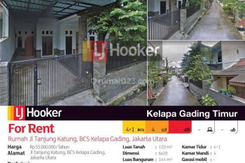 Rumah Jl Tanjung Katung BCS Kelapa Gading, Jakarta Utara