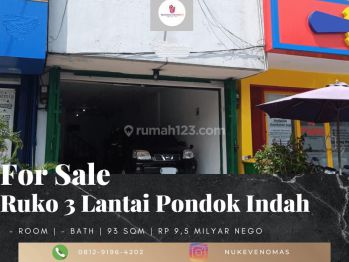 Ruko di Pondok Indah, Jakarta Selatan SHM