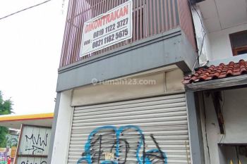 Ruko Komersil Di Jl Kemanggisan Utama Raya Jakarta Barat SHGB