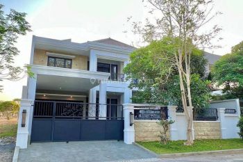 Rumah Murah Mewah 2 Lantai Minimalis Semi Furnished Siap Huni Dekat Gwalk Di