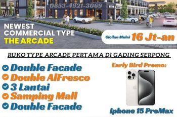 Ruko Auto Cuan Investasi Terbaik 2024 Pusat Gading Serpong