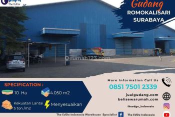 Sewa Gudang Gresik Dekat Pabrik Wilmar Akses Tol Romokalisari The Edge