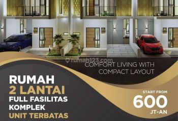 Rumah Cantik Tingkat All In Biaya Kpr di Cilangkap Tapos Depok