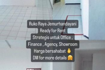 Siap dipinang Ruko Raya Jemur Hadap jalan Raya