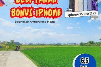 Beli Tanah Bonus Motor, Shmp Siap Ajb Dekat Pusat Kota Jogja