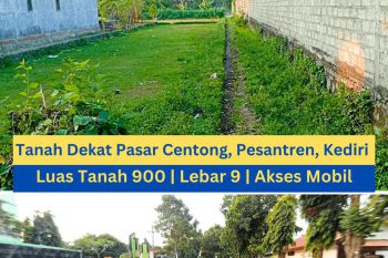 Tanah Pekarangan Murah Kediri Dekat SMAN 3 Kediri