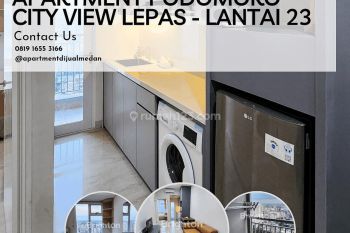 Apartment Podomoro Full Furnished. 2 Bed Room. City View. Lt. 23